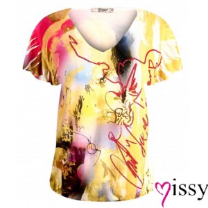 Missy Shirt Yellow paint