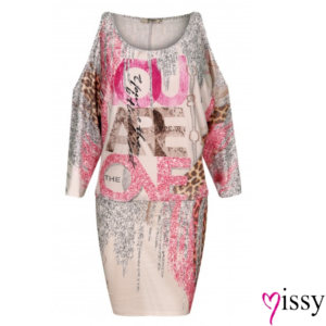 Missy Jurk Kort Roze Dreams