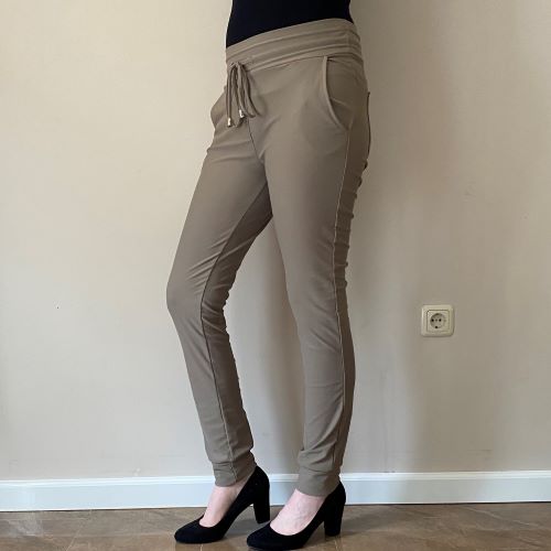 Travel broek Mi Piace 202016uni bruin - Jensen Family Shop