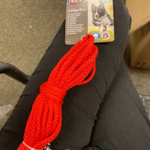 Trixie sleeplijn s-m 10m oranje