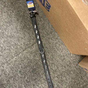 Trixie halsband leder active m-l