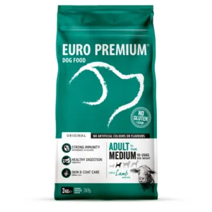 Euro-Premium Adult Medium Lam - Rijst 3 kg