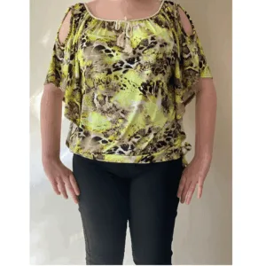 Blouse Yellow panter