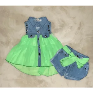 2 Delige set groen 2 T/m 12