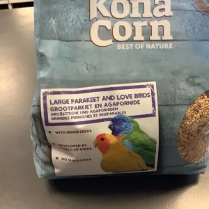 Kona corn groot parkieten en agapornis 1,8 kg