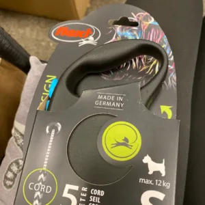 Flexi black desig 5m max.12kg