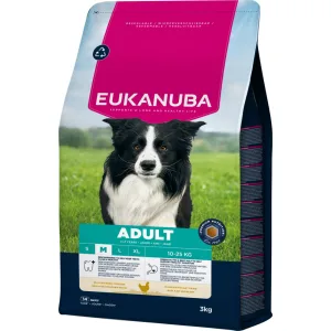 Eukanuba Life Care dog adult medium chicken 3kg