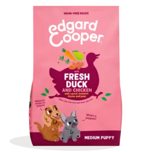 Edgard&Cooper hond puppy brok eend 2,5kg