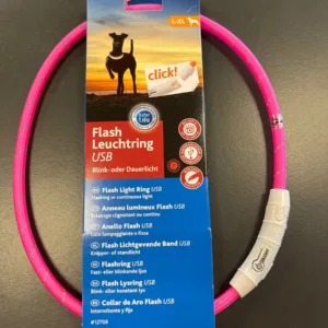 Trixie flash licht halsband L-XL