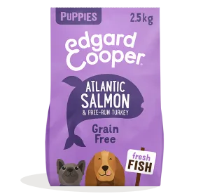 Edgard&Cooper hond puppy brok graanvrij zalm&kalkoen 2,5kg