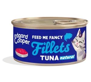 Edgard&Cooper kat fillets tonijn 70gr