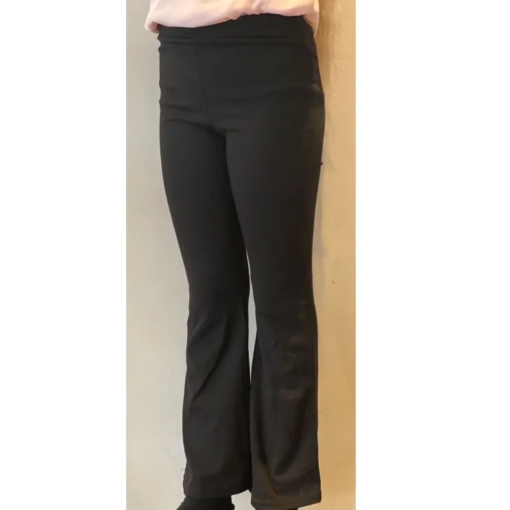 Flared Broek Zwart 2 T/m 14
