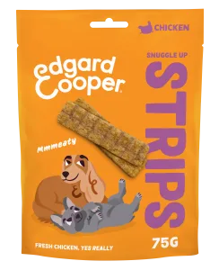 Edgard&Cooper strips adult chicken 75gr