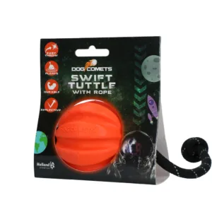 Dog Comets Swift Tuttle Met Touw Oranje