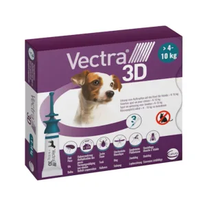 Vectra 3d dog 4-10kg 3pip