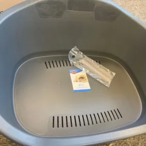 Trixie honden mand kunstof klein