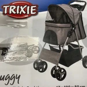 Trixie buggy grijs 47x100x80 cm