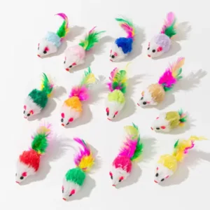 Test katten speeltje muis party mix
