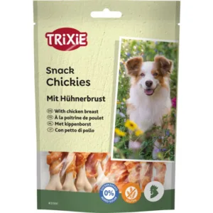 Chickies met kippenborst, 100 g