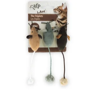 AFP Lambswool-The Triplets Catnip