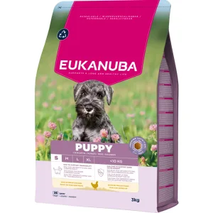 Eukanuba Life Care dog puppy small chicken 3kg