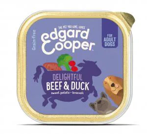 Edgard&Cooper hond adult kuipje rund 150gr
