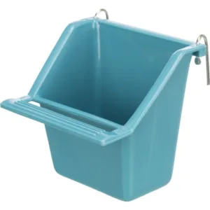 Hangbakje met draadbeugels, kunststof, 80 ml/6 × 6 cm, assorti