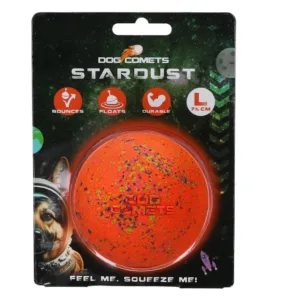 Dog Comets Stardust Oranje L