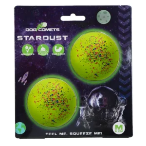 Dog Comets Stardust Groen M (2-Pack)