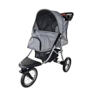 HONDENBUGGY ALLROUND ALL TERRAIN - 3 WIELEN - ANTRACIET