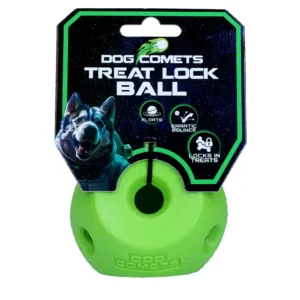 Dog Comets Treat Lock Ball Groen