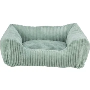 Vital mand Jonna, ribfluweel, hoekig, 80 × 60 cm, salie