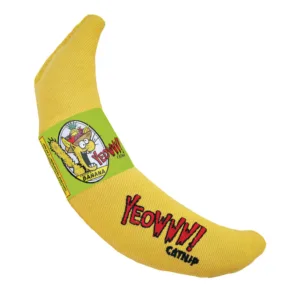 YEOWWW catnip banaan
