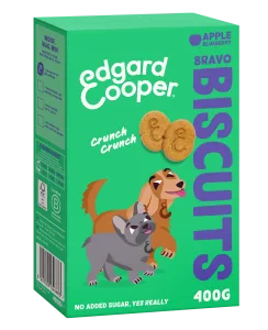 Edgard&Cooper biscuit adult apple&blueberry 400gr