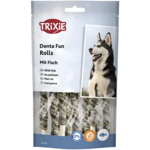 Denta Fun Rolls met vis, 12 cm, 10 st./75 g