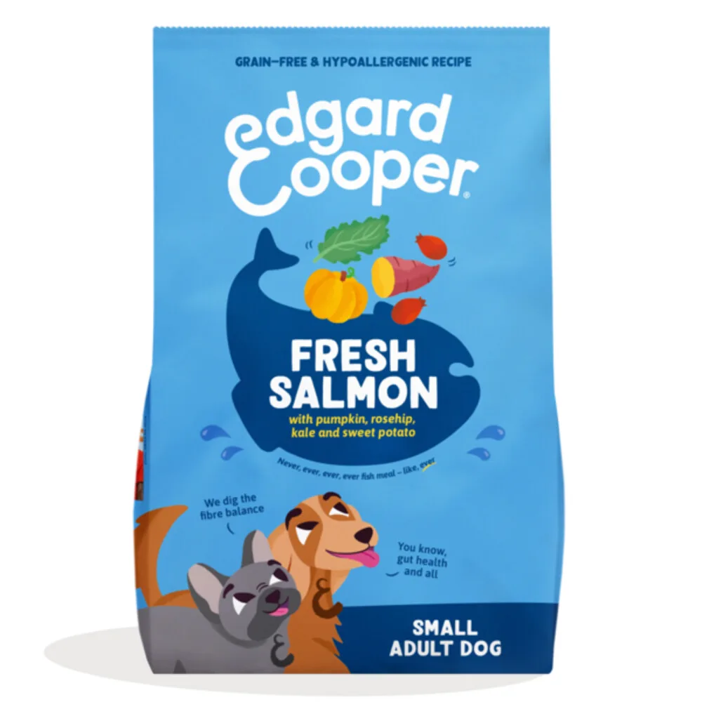 Edgard&Cooper hond adult brok zalm S 700gr
