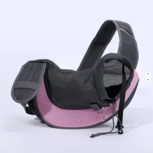 Draagtas roze / grijs