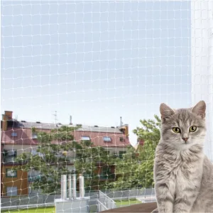 Veiligheidsnet, 6 × 3 m, transparant