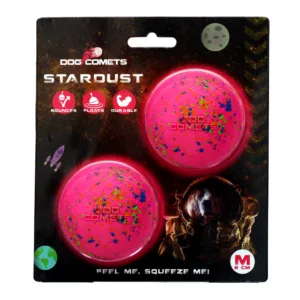 Dog Comets Stardust Roze M (2-Pack)