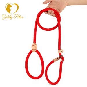 Goldy pets Retriever riem 8mm x 150cm Rood