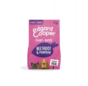 Edgard&Cooper hond adult brok plantaardig rode biet 1kg